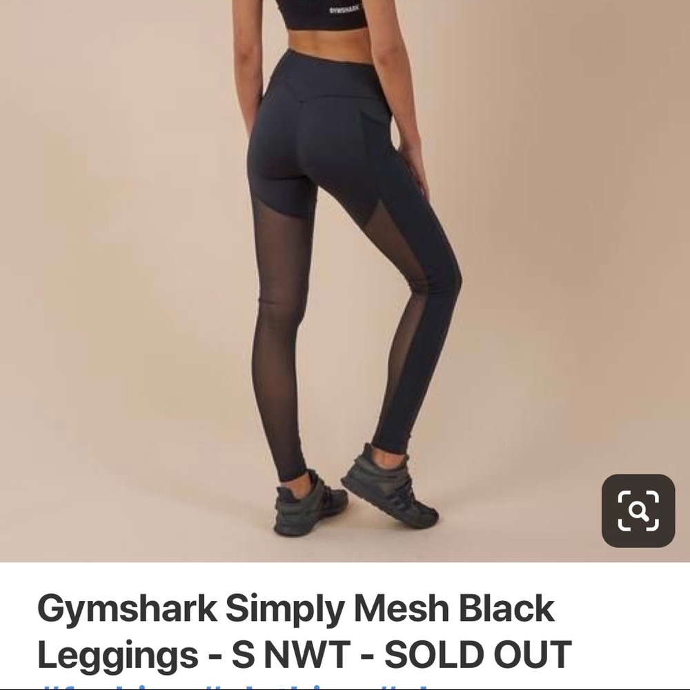 Gymshark- Mesh Back Leggings